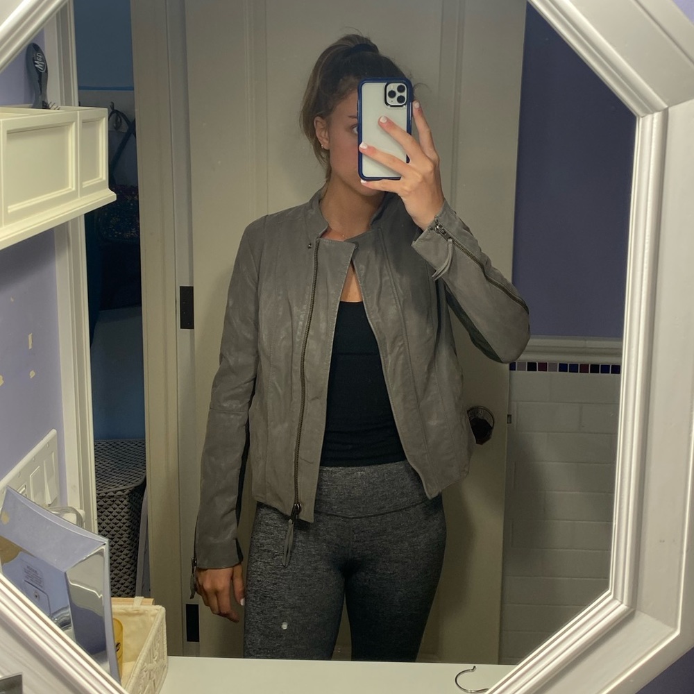 Free People Gray Jacket